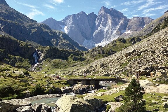 Pyrenees mountains